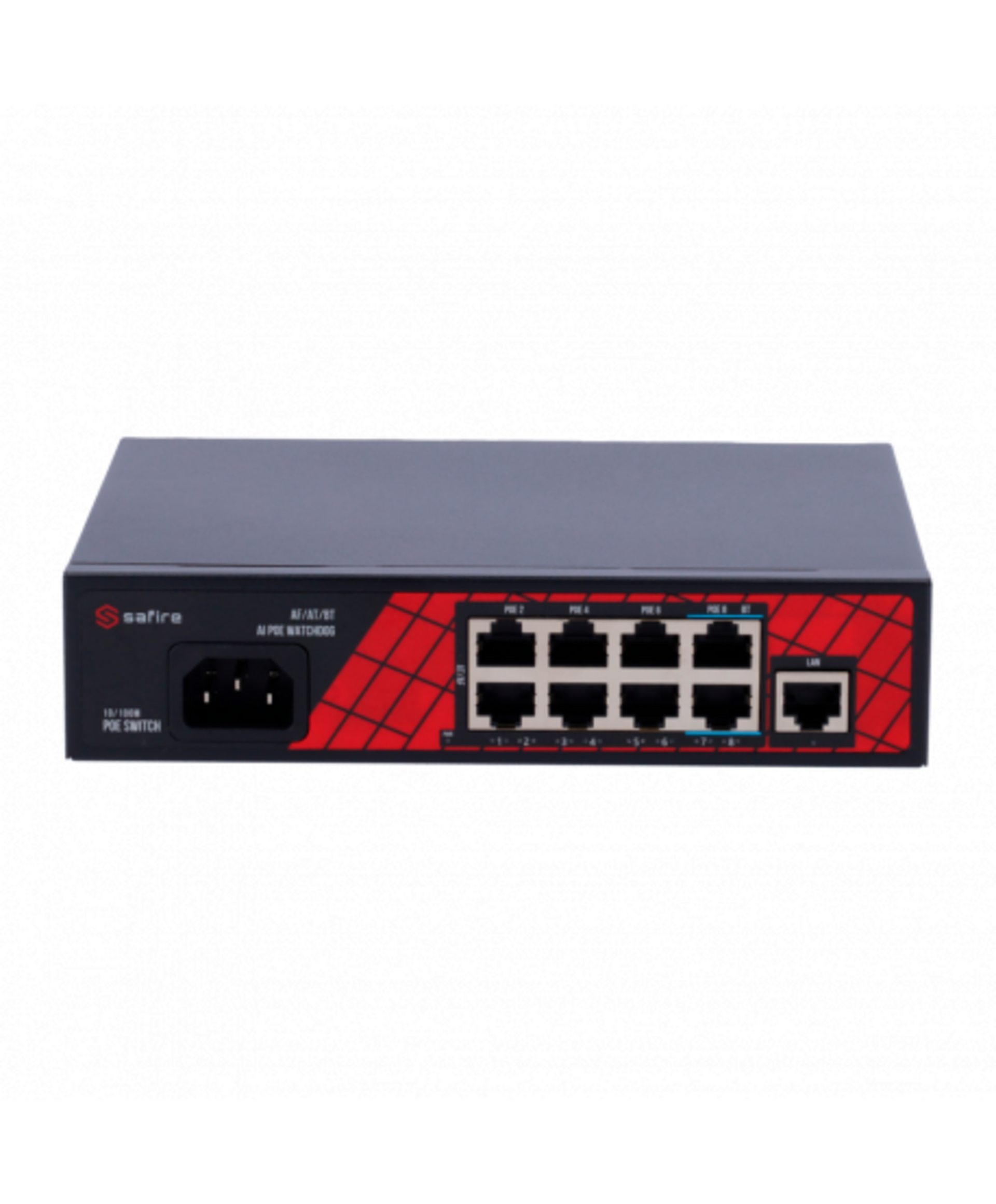 SWITCH POE SAFIRE 8 PUERTOS - 1